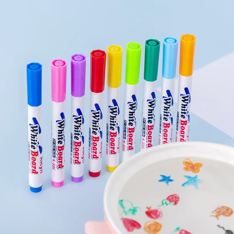 Magic Water Floating Pen Set – Creative Drawing & Graffiti Kit for Kids