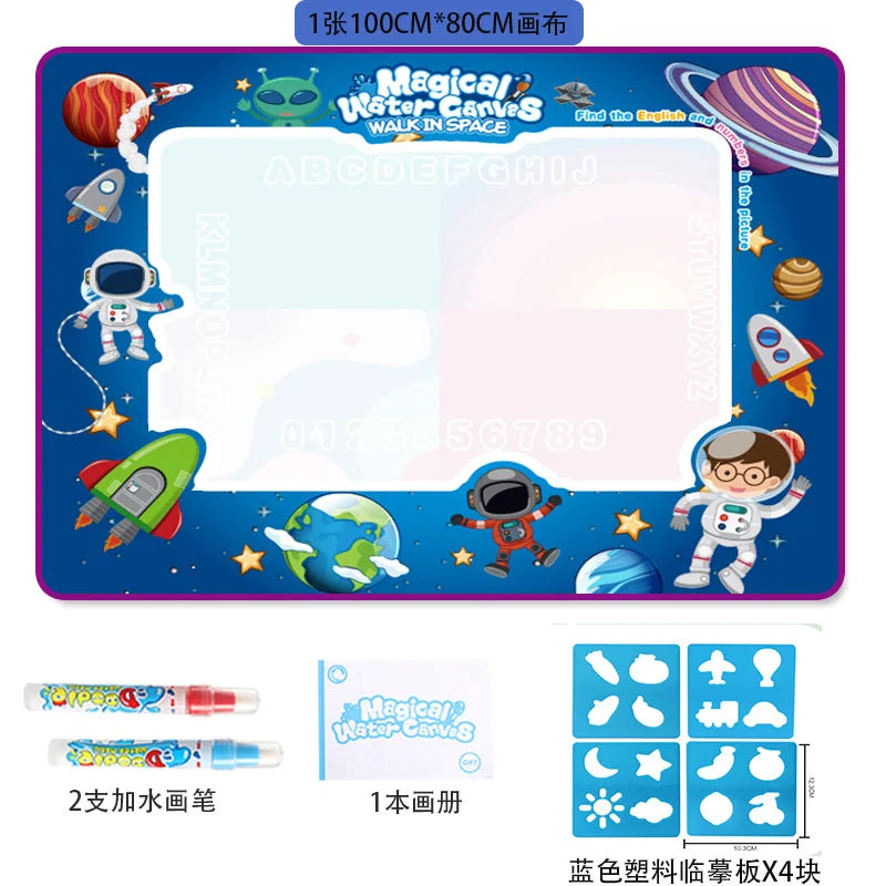 Montessori Magic Water Drawing Mat – Reusable Educational Toy for Kids & Toddlers