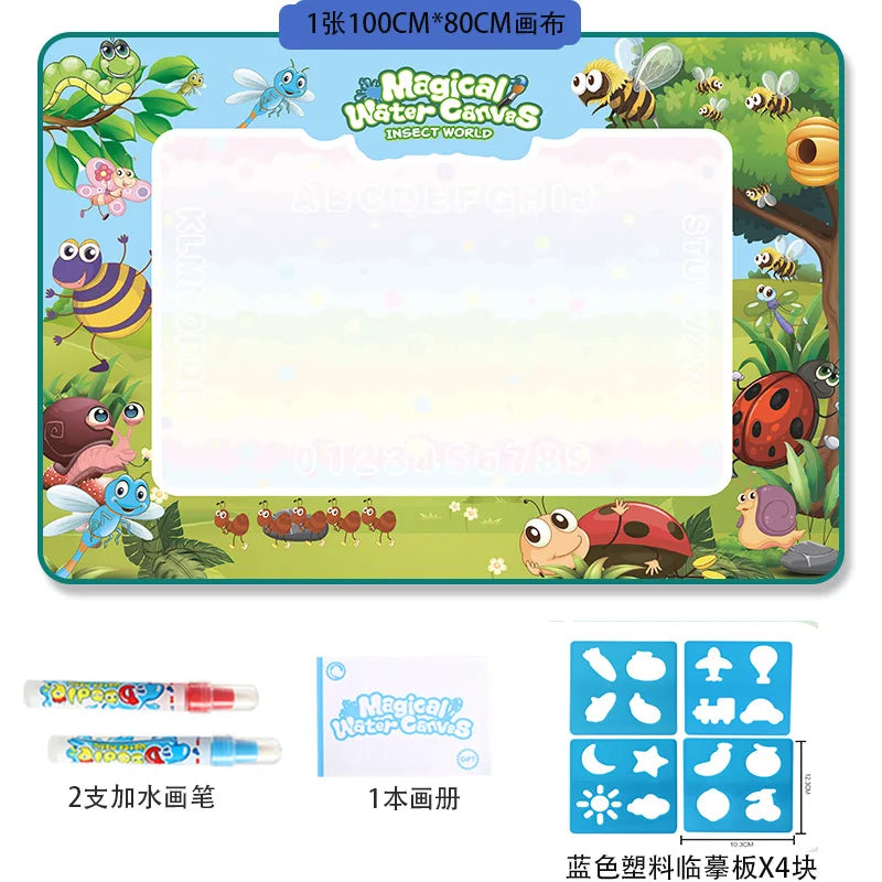 Montessori Magic Water Drawing Mat – Reusable Educational Toy for Kids & Toddlers