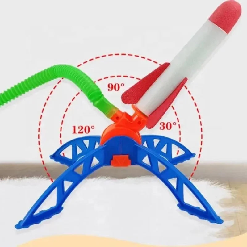 Air Rocket Launcher Toy – Outdoor STEM Fun for Kids