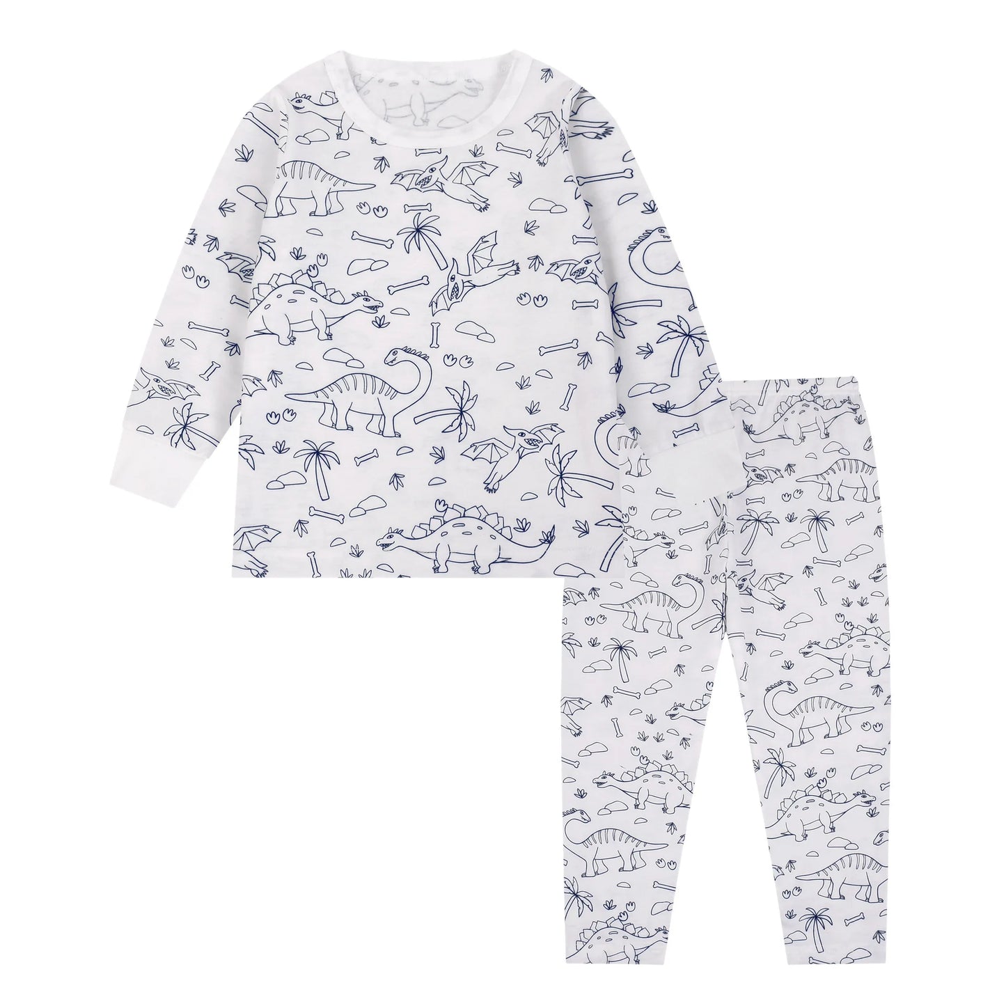Kids DIY Graffiti Pajama Set – Color & Wear Fun Sleepwear for Boys & Girls