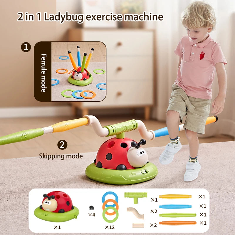 Fun Jump & Rocket Game – Kids Outdoor Toy