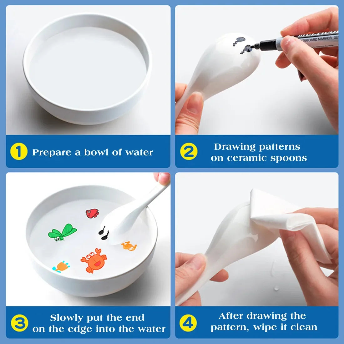 Magic Water Floating Pen Set – Creative Drawing & Graffiti Kit for Kids