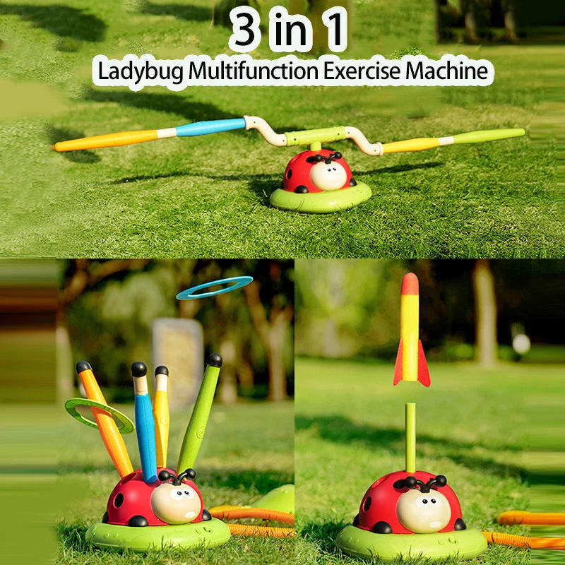 Fun Jump & Rocket Game – Kids Outdoor Toy