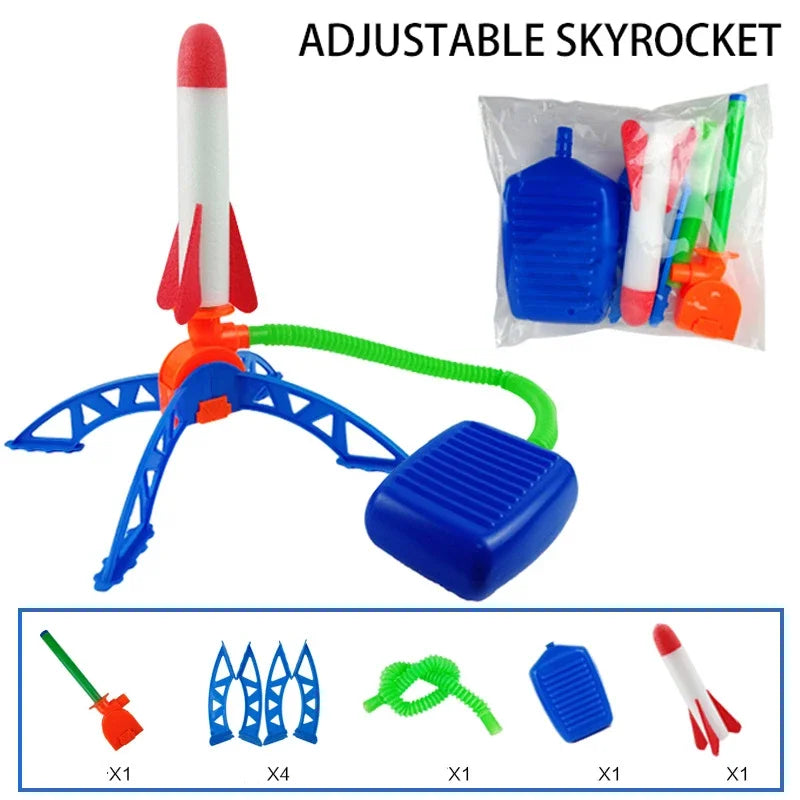 Air Rocket Launcher Toy – Outdoor STEM Fun for Kids