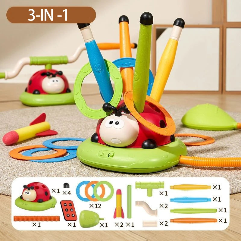 Fun Jump & Rocket Game – Kids Outdoor Toy