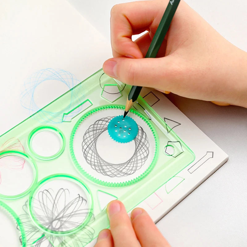 Spirograph Geometry Drawing Set – Creative Art Toy for Kids