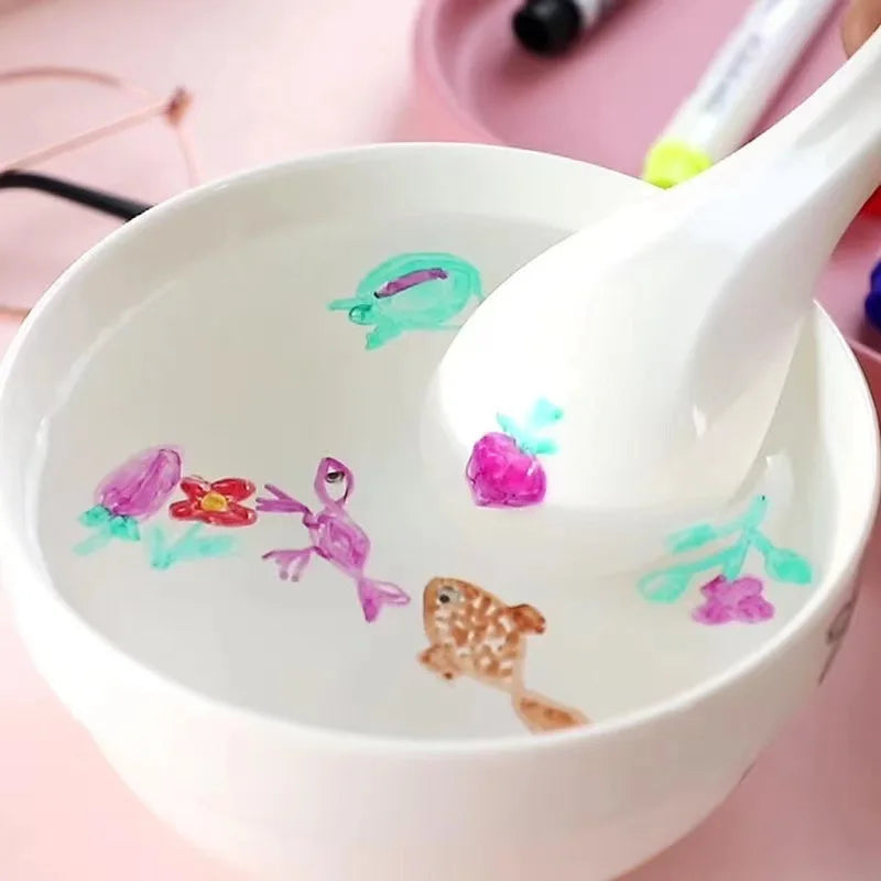 Magic Water Floating Pen Set – Creative Drawing & Graffiti Kit for Kids
