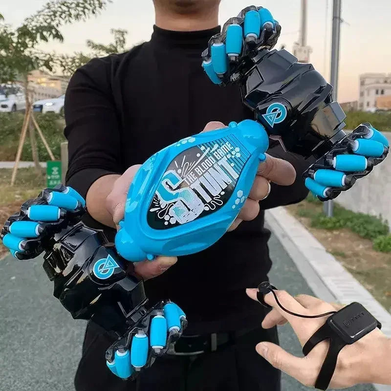 4WD RC Stunt Car – LED, Music, Spray, Gesture Control