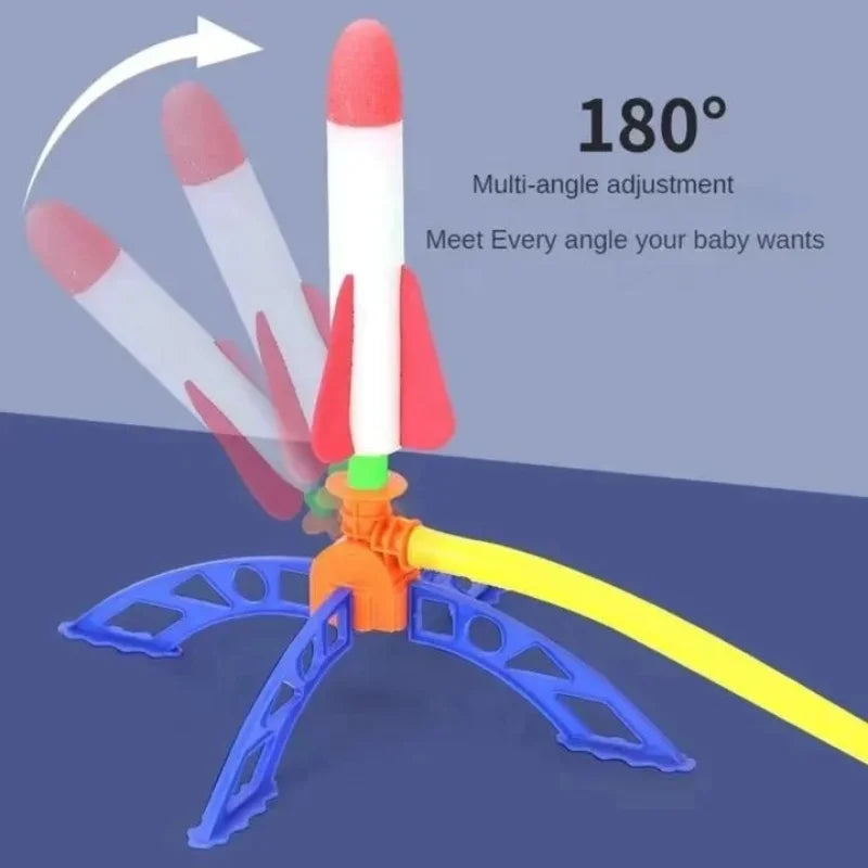 Air Rocket Launcher Toy – Outdoor STEM Fun for Kids