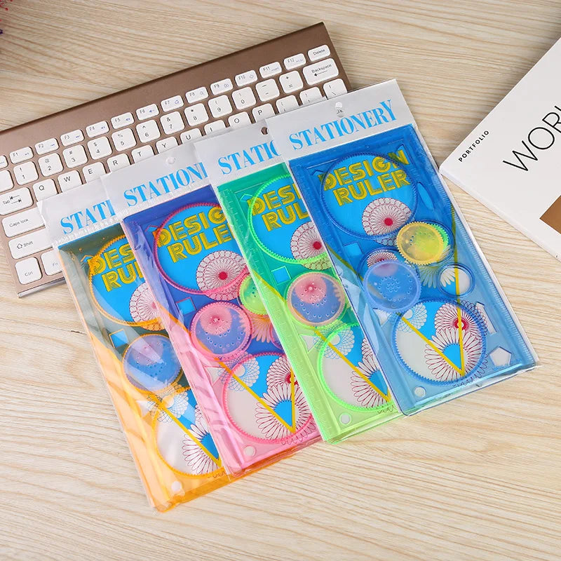 Spirograph Geometry Drawing Set – Creative Art Toy for Kids